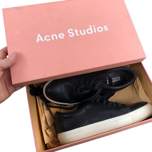 RARE Acne Studios Adriana Grain Sneakers Size 39 - Picture 7 of 16